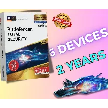 Bitdefender Total Security 6 Device 2 год. Ключ.