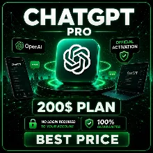 ChatGpt PRO Unlimited use for 1 month No login