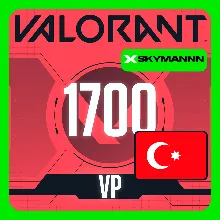 VALORANT 1700 VP ТУРЦИЯ КАРТА ПОПОЛНЕНИЯ | АВТО 24/7
