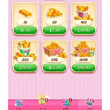 Пополнение золотых слитков Candy Crush Saga со скидками