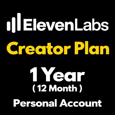 ELEVENLABS CREATOR — персональный аккаунт на 12 месяцев | Активация на вашем аккаунте - irongamers.ru