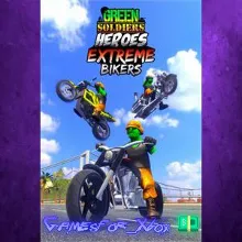 Green Soldiers Heroes Extreme Bikers XBOX