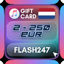 Подарочная карта Apple и iTunes NL | 2 - 250 евро