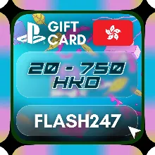 Подарочная карта PlayStation HK | 20 - 750 гонконгских