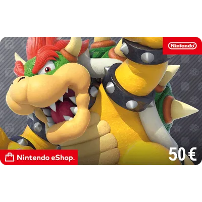 Nintendo eShop Card 50 € КЛЮЧ Nintendo Евросоюз - irongamers.ru