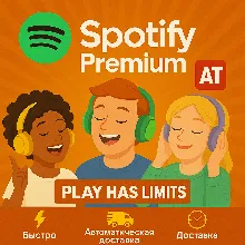 Spotify Premium - 1/3/6/12 Months Subscription | AT