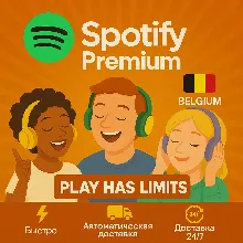 Spotify Premium - 1/3/6 Months Subscription | BE