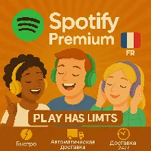 Spotify Premium - 1/3/6 Months Subscription | FR