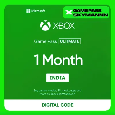 XBOX GAME PASS ULTIMATE 1 Месяц КЛЮЧ ИНДИЯ АВТО 24/7 - irongamers.ru