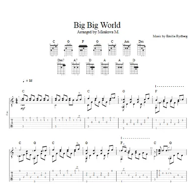 Emilia - Big Big World - irongamers.ru