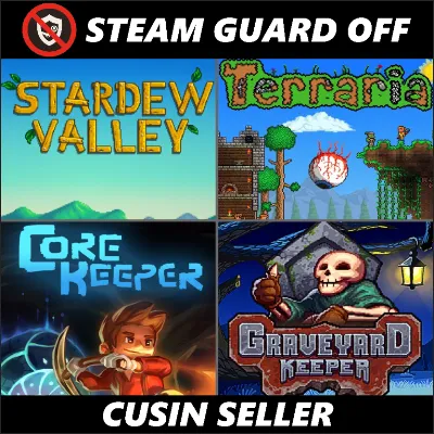 Общий аккаунт Terraria + Stardew Valley + Core Keeper + Graveyard Keeper - irongamers.ru