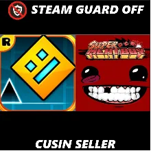 Общий аккаунт Geometry Dash + Super Meat Boy