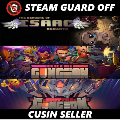Shared Account The Binding of Isaac: Rebirth + Enter th