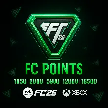 EA SPORTS FC 26 FC POINTS 1050-2800-5900-12000-18500