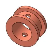 14.007 bushing - 3D model of the part