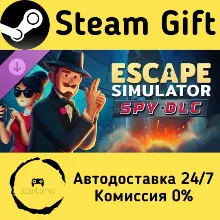 Escape Simulator: Spy DLC Steam Gift РФ/КЗ/др. Автодоставка