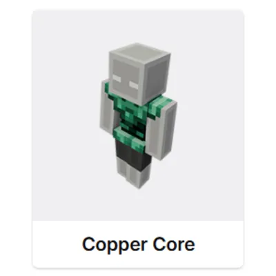 MINECRAFT Copper Core ПЛАЩ СКИН JAVA & BEDROCK / GLOBAL - irongamers.ru