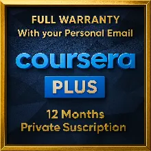 Годовая активация Coursera, личный адрес электронной по