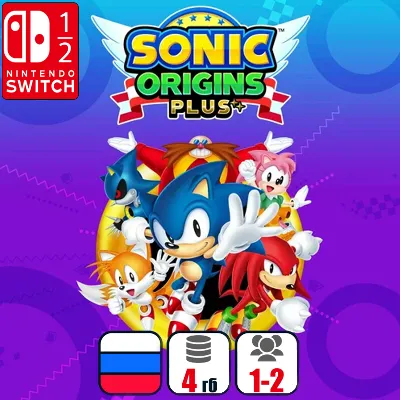 Sonic Origins Plus | Nintendo Switch 1/2 - irongamers.ru