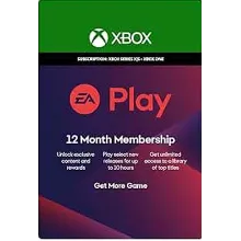 Подписка EA Play на Xbox на 12 месяцев|глобальная