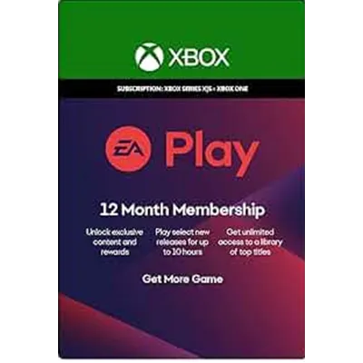 Подписка EA Play на Xbox на 12 месяцев|глобальная