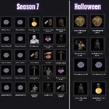 Dark and Darker 65 items Halloween S7 twitch drops
