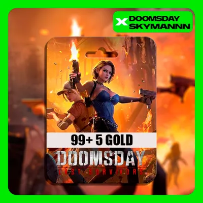 99+5 ЗОЛОТО DOOMSDAY: LAST SURVIVORS КАРТА ПОПОЛНЕНИЯ - irongamers.ru