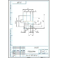 04.005 поршень - чертеж и 3D модель детали