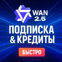 WAN AI - WAN.VIDEO - ПОДАРОЧНЫЕ КАРТЫ - БЕЗ ВХОДА