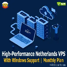 VPS на Windows в Нидерландах | Поддержка Windows | Тарифный план на 1 месяц