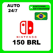 Nintendo eShop AUTO TOP-UP CARD 150 BRL BRAZIL 24/7