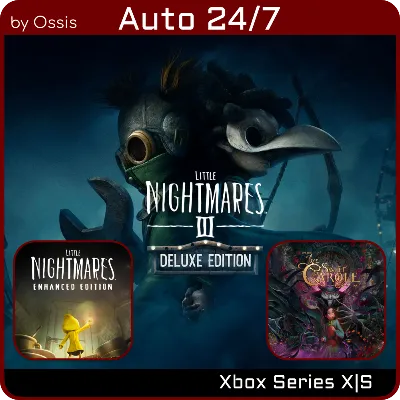 24/7 XBOX Bye Sweet Carole, Little Nightmares III Deluxe, Little Nightmares Enhanced