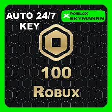 100 ROBUX КАРТА ПОПОЛНЕНИЯ ROBLOX GLOBAL АВТО 24/7