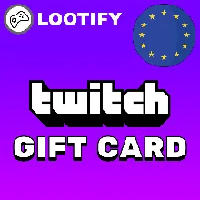 Twitch Код Пополнения 15/25/50/100 EUR Европа