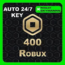 400 ROBUX КАРТА ПОПОЛНЕНИЯ ROBLOX GLOBAL АВТО 24/7