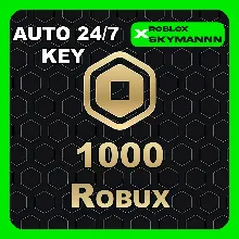 1000 ROBUX КАРТА ПОПОЛНЕНИЯ ROBLOX GLOBAL АВТО 24/7