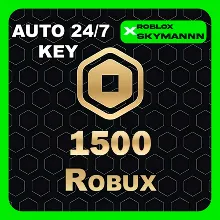 1600 ROBUX КАРТА ПОПОЛНЕНИЯ ROBLOX GLOBAL АВТО 24/7