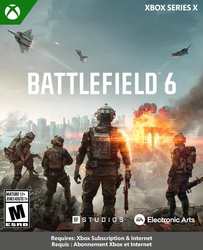 BATTLEFIELD 6 XBOX SERIES X · S КЛЮЧ USA ЛИЦЕНЗИЯ