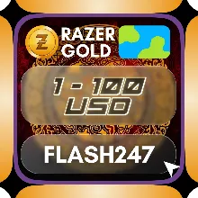 Razer Gold Global | 1–100 долларов США | АВТО 24/7
