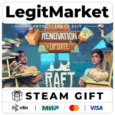 Raft / Steam АВТО / РУ + МИР - irongamers.ru
