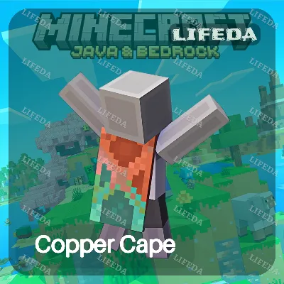 МАЙНКРАФТ 【Copper Cape】 СКИН • ТВИЧ ДРОПЫ / ДРОПСЫ • JAVA & BEDROCK•GLOBAL - irongamers.ru