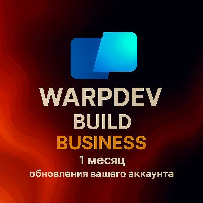 WARP DEV/WARP AI – СБОРКА/БИЗНЕС-ПЛАН - 1 МЕСЯЦ - irongamers.ru