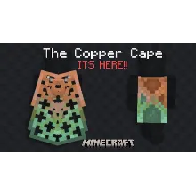 MINECRAFT CAPE COPPER CAPE КЛЮЧ