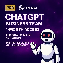 ChatGPT на 1 месяц Business Team | Мгновенная активация и гарантия.