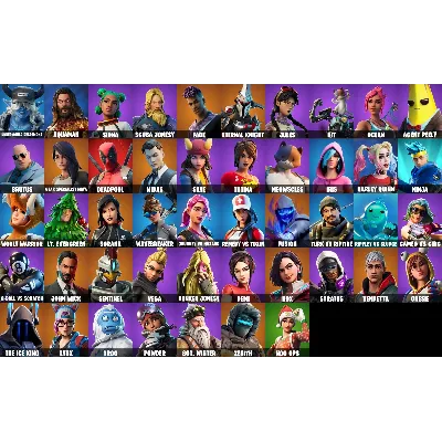 FORTNITE 47+ ОБЛИЦОВ АККАУНТ|OG NINJA JOHN WICK| +ПОЧТА - irongamers.ru