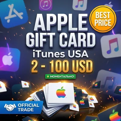 🍏 Apple iTunes Gift Card 2-100 USD USA - irongamers.ru