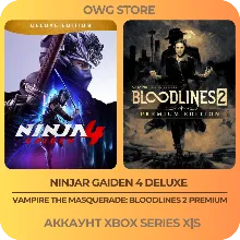 VAMPIRE: BLOODLINES 2 + NINJA GAIDEN 4 | XBOX АККАУНТ