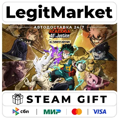 MY HERO ACADEMIA: All’s Justice ULTIM Steam AUTO РУ+МИР - irongamers.ru
