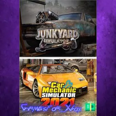 Junkyard Simulator & Car Mechanic Simulator 2021 XBOX