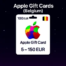 Apple Gift Cards (Бельгия) 5–150 EUR | Коды пополнения